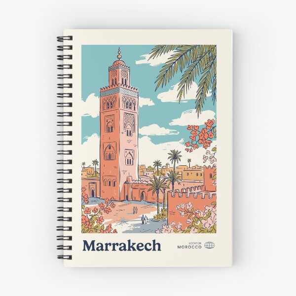 Item preview, Marrakech Vintage Retro Morocco Travel designed and sold by RareDeerArt.