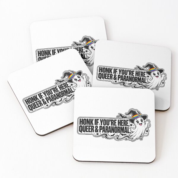 Item preview, BUMPS IN THE ROAD COLLECTION - ⭐ HALLOWEEN EDITION ⭐ - HONK IF YOU’RE HERE, QUEER & PARANORMAL. - LGBT PRIDE designed and sold by WheelieGdArt.