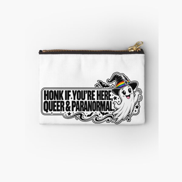 Item preview, BUMPS IN THE ROAD COLLECTION - ⭐ HALLOWEEN EDITION ⭐ - HONK IF YOU’RE HERE, QUEER & PARANORMAL. - LGBT PRIDE designed and sold by WheelieGdArt.