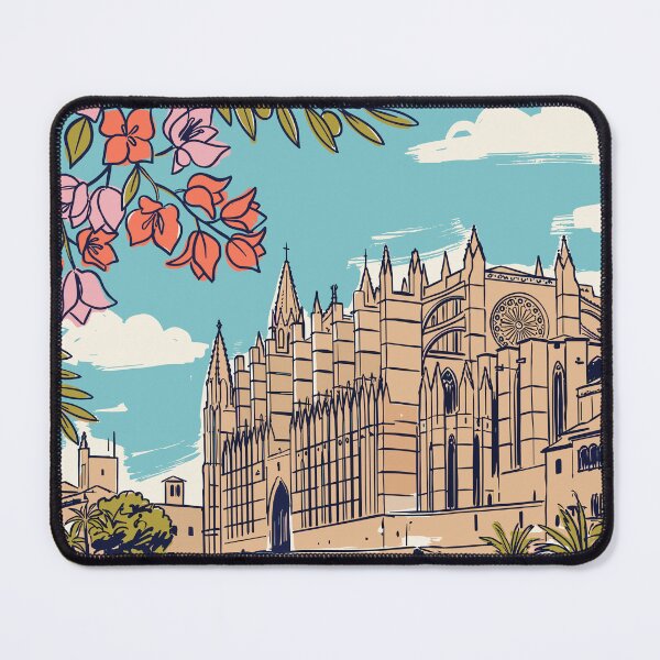 Item preview, Mallorca Vintage Retro Spain Travel designed and sold by RareDeerArt.