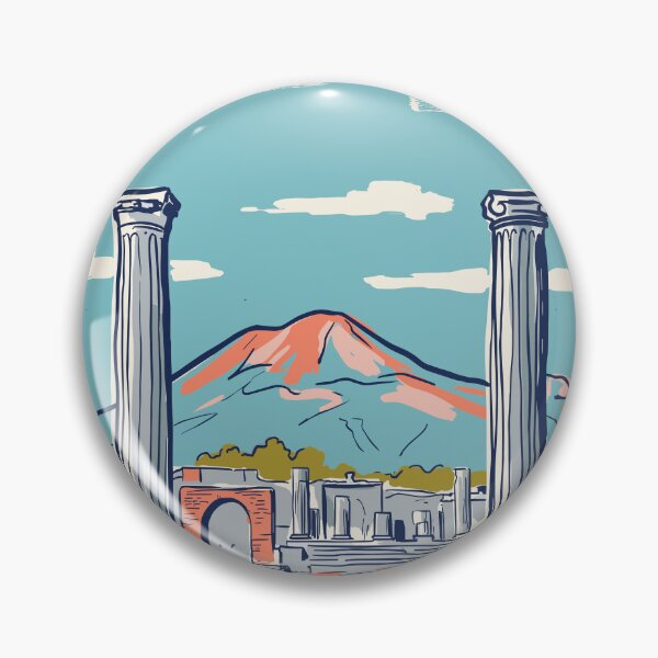 Item preview, Pompeii Vintage Retro Italy Travel designed and sold by RareDeerArt.