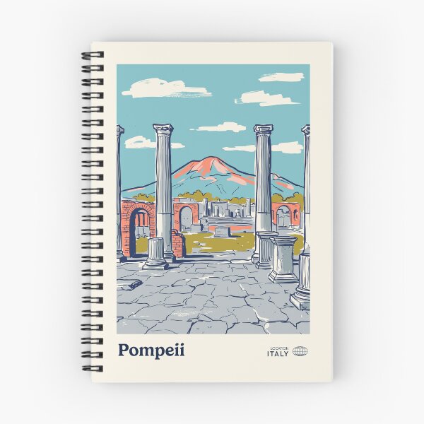 Item preview, Pompeii Vintage Retro Italy Travel designed and sold by RareDeerArt.