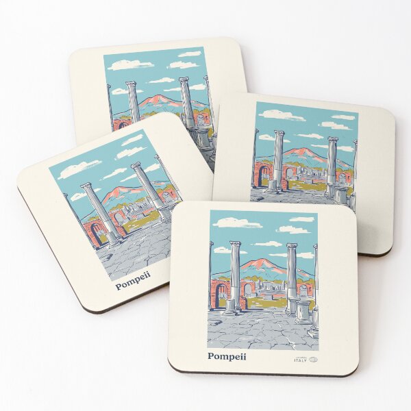Item preview, Pompeii Vintage Retro Italy Travel designed and sold by RareDeerArt.