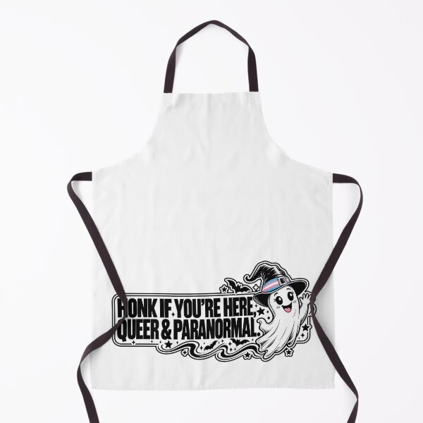 Item preview, BUMPS IN THE ROAD COLLECTION - ⭐ HALLOWEEN EDITION ⭐ - HONK IF YOU’RE HERE, QUEER & PARANORMAL. - TRANS PRIDE designed and sold by WheelieGdArt.
