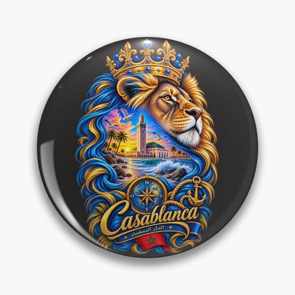 Item preview, Lion of Casablanca designed and sold by Hassine-Art.