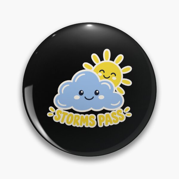 Item preview, culture mental health Storms Pass Mental Health Cloud And Sun designed and sold by Uglyandcute.