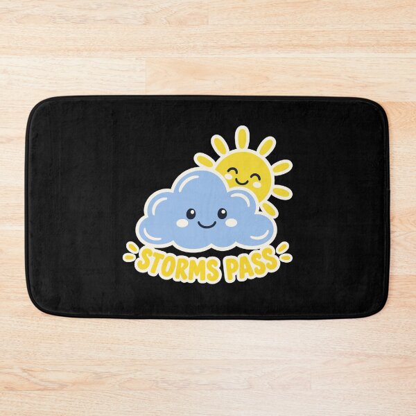 Item preview, culture mental health Storms Pass Mental Health Cloud And Sun designed and sold by Uglyandcute.