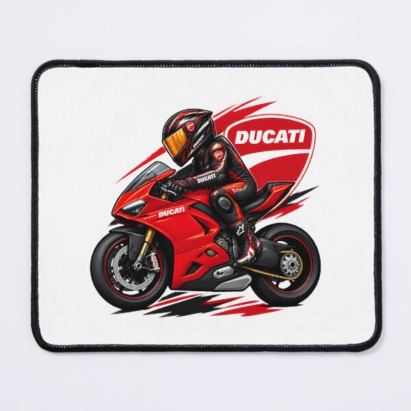 Item preview, Italian Red Racing Superbike Modern Concept Art - High Performance Motorcycle Design For Biker Enthusiasts | Best Gift designed and sold by MGOE.