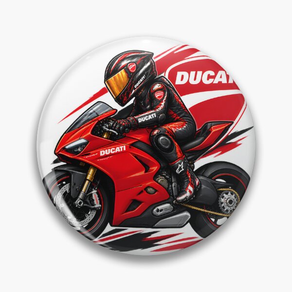 Item preview, Italian Red Racing Superbike Modern Concept Art - High Performance Motorcycle Design For Biker Enthusiasts | Best Gift designed and sold by MGOE.
