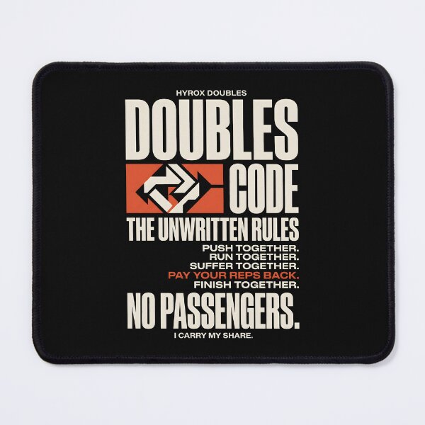 Item preview, Hyrox Doubles Code Fitness Athlete Workout designed and sold by SplashTastic.