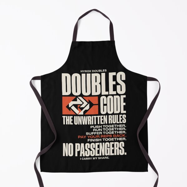 Item preview, Hyrox Doubles Code Fitness Athlete Workout designed and sold by SplashTastic.