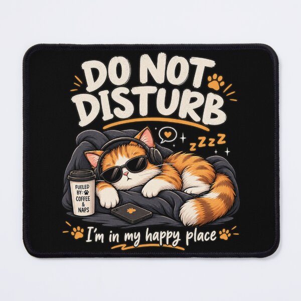 Item preview, Do Not Disturb Cat Coffee Naps designed and sold by Pick&Grin.