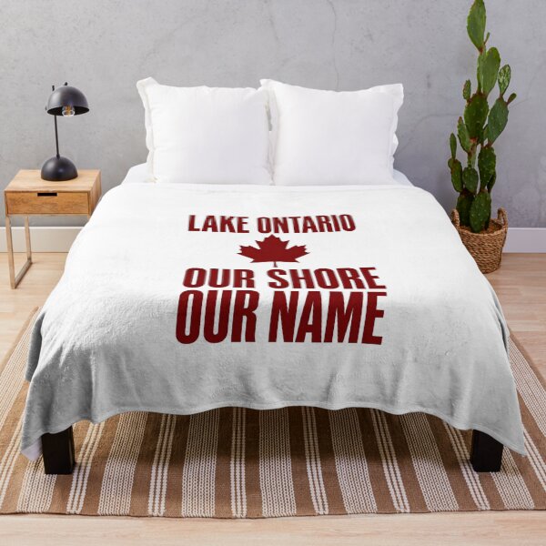 Item preview, Lake Ontario - Our Shore, Our Name designed and sold by Flowercita.