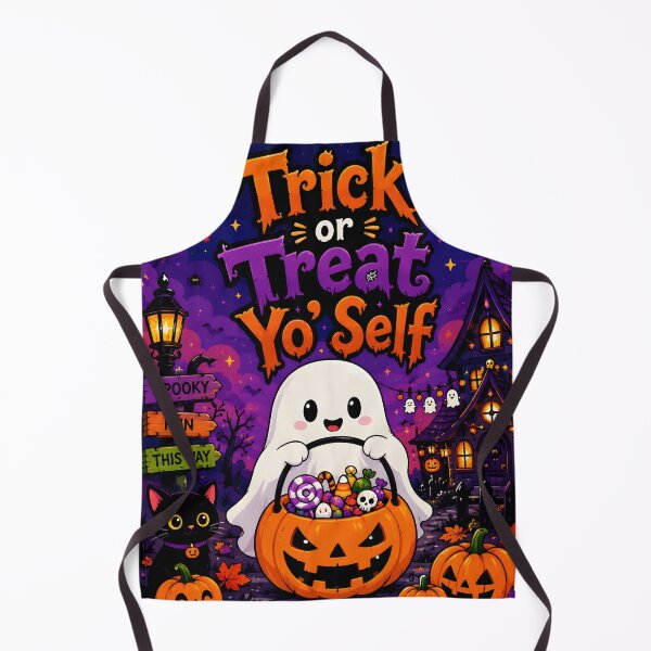 Item preview, Trick or Treat Yo' Self designed and sold by DreamagineArtDesign.