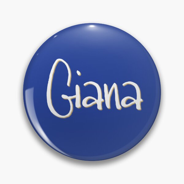 Item preview, GIANA personalized type design designed and sold by CharlottePlaceArt.