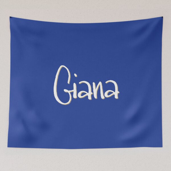 Item preview, GIANA personalized type design designed and sold by CharlottePlaceArt.