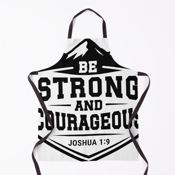 Item preview, Be Strong And Courageous Joshua 1:9, Bible Verse Sticker, Christian Courage Gift designed and sold by Loopberry Art .