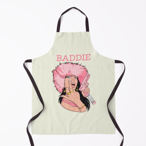 Item preview, Sassy Pink Baddie Girl Middle Finger designed and sold by Vicky021.
