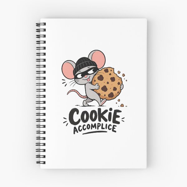 Item preview, Cookie Accomplice – Sneaky Mouse with Giant Chocolate Chip Cookie designed and sold by zzz888.