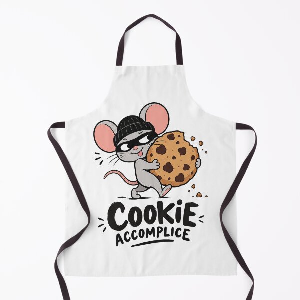 Item preview, Cookie Accomplice – Sneaky Mouse with Giant Chocolate Chip Cookie designed and sold by zzz888.