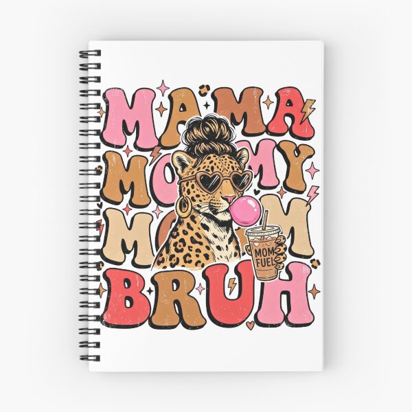 Item preview, Mama Mommy Mom Bruh Retro Leopard Cool Mom Groovy designed and sold by BumbleBloom7.