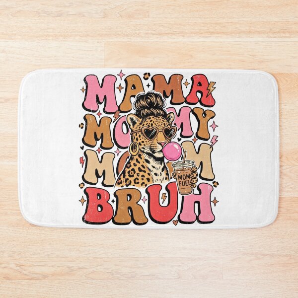 Item preview, Mama Mommy Mom Bruh Retro Leopard Cool Mom Groovy designed and sold by BumbleBloom7.