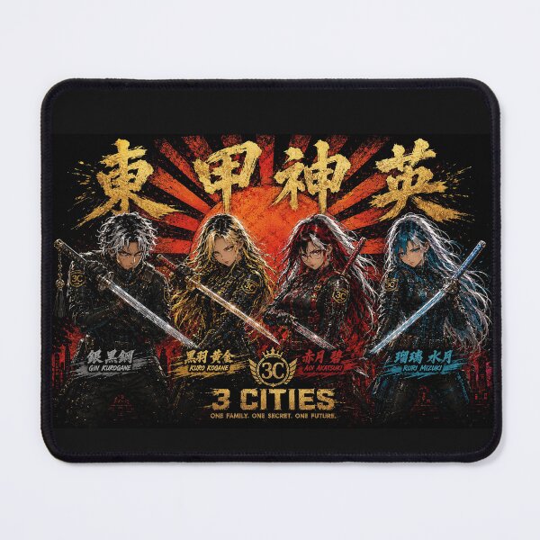 Item preview, 3 CITIES — FOUR SAMURAI | FIRST LIMITED DESIGN designed and sold by 3 CITIES.