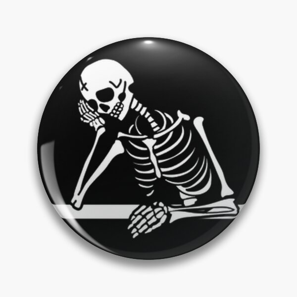 Item preview, Skeleton Patiently Waiting For Something Good To Happen Funny Gothic Dark Humor Art | ⭐⭐⭐⭐⭐ designed and sold by Shippedit.