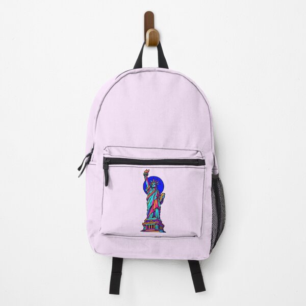 Item preview, Neon Statue of Liberty New York City Geometric Art designed and sold by KungPowUnicorn.