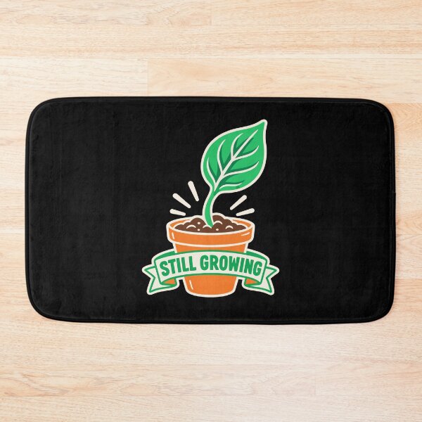 Item preview, culture mental health Still Growing Mental Health Plant And Leaf designed and sold by Uglyandcute.