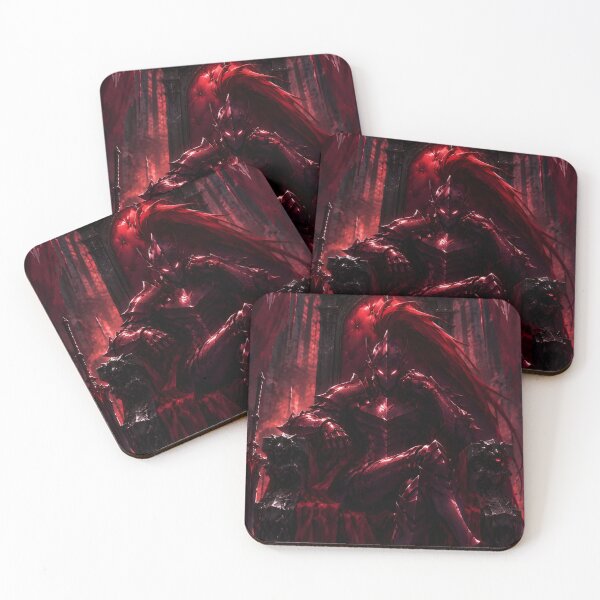 Item preview, Crimson Shadow Knight – Dark Fantasy Commander Aesthetic designed and sold by Dyan4.