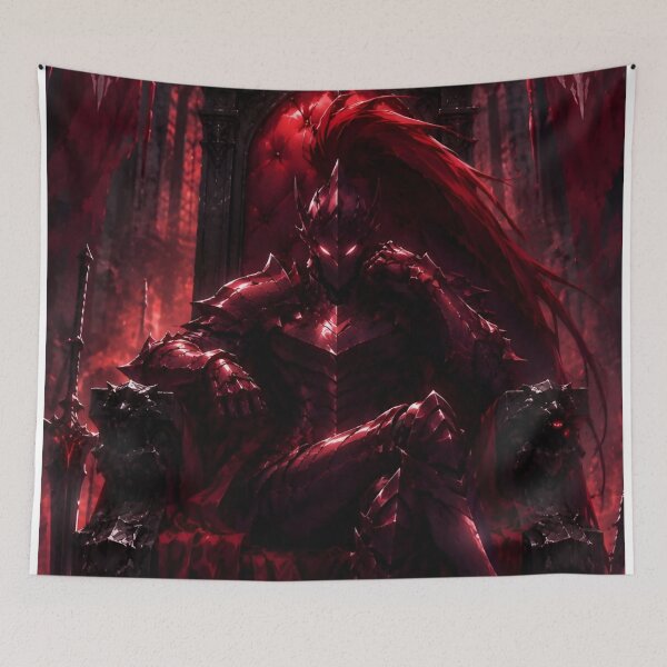 Item preview, Crimson Shadow Knight – Dark Fantasy Commander Aesthetic designed and sold by Dyan4.