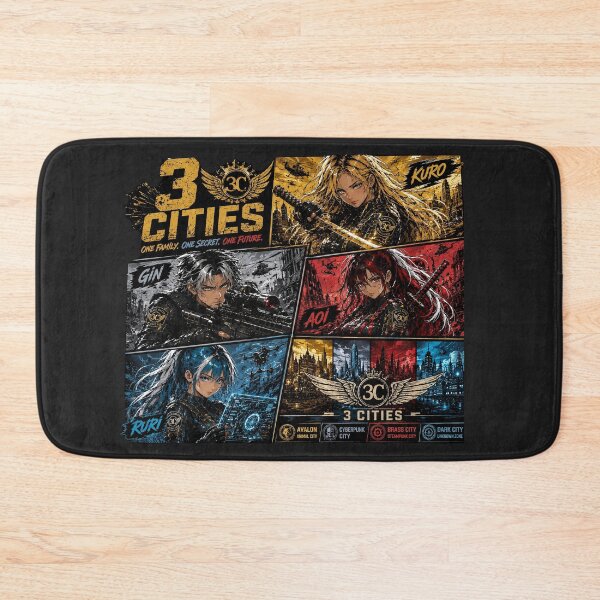 Item preview, 3 CITIES — ONE FAMILY | FIRST LIMITED DESIGN designed and sold by 3 CITIES.