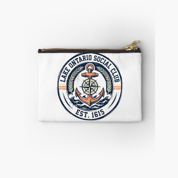 Item preview, Lake Ontario Social Club Est 1615 Vintage Nautical Anchor designed and sold by BumbleBloom7.