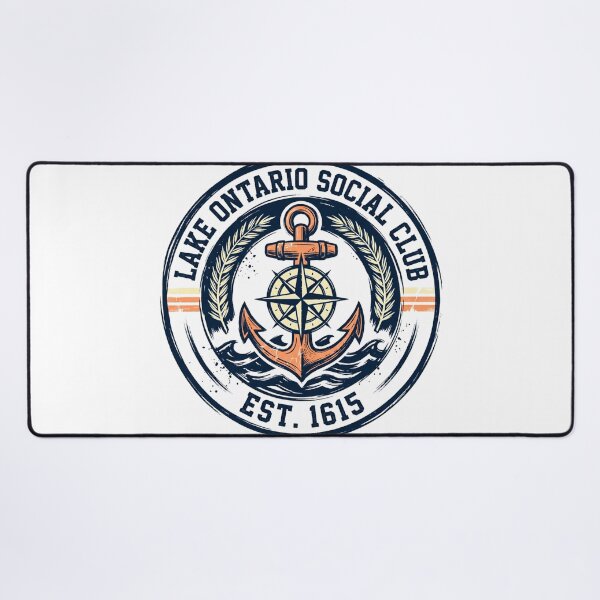 Item preview, Lake Ontario Social Club Est 1615 Vintage Nautical Anchor designed and sold by BumbleBloom7.