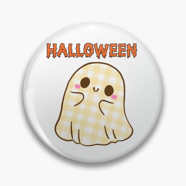 Item preview, Cute Halloween Gingham Ghost Spooky Season designed and sold by     Sela Art .