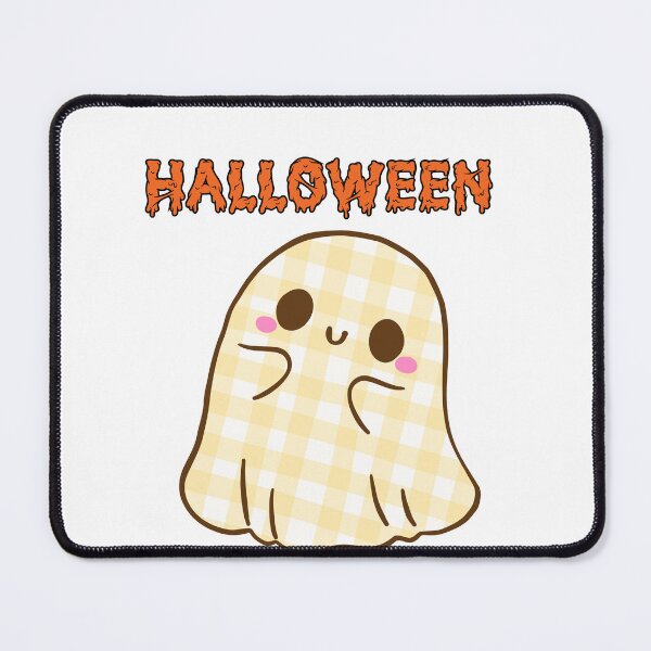 Item preview, Cute Halloween Gingham Ghost Spooky Season designed and sold by     Sela Art .