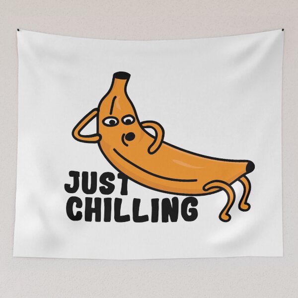 Item preview, Just Chilling | Funny Banana Character designed and sold by Creatory.studio.