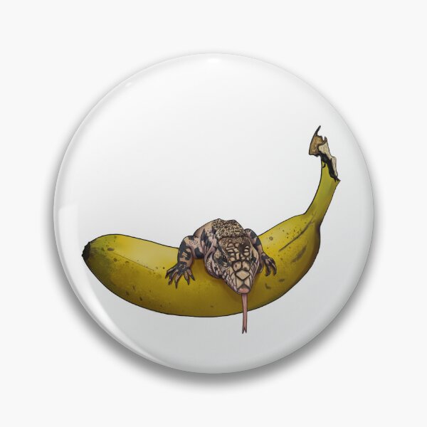 Item preview, Banana Tegu designed and sold by CalypsosCCharms.