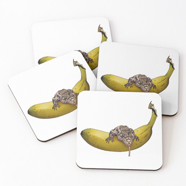 Item preview, Banana Tegu designed and sold by CalypsosCCharms.