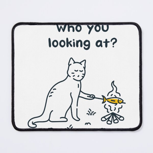 Item preview, WHO YOU LOOKING AT? designed and sold by oneletters.