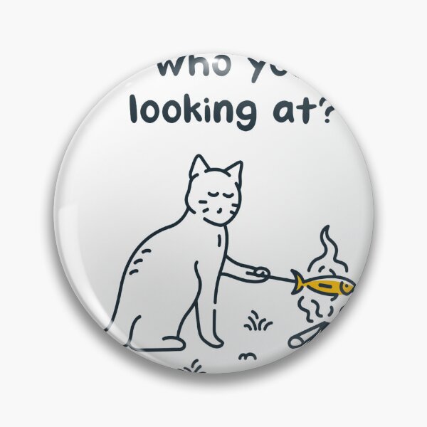 Item preview, WHO YOU LOOKING AT? designed and sold by oneletters.