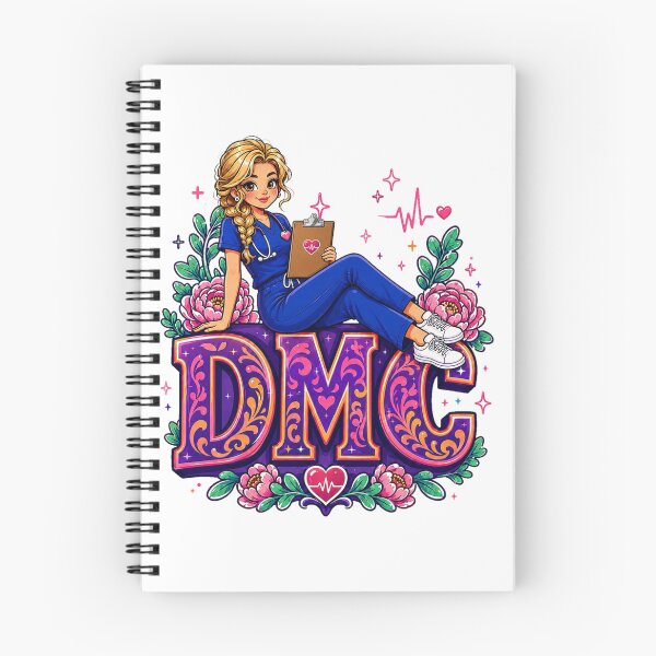 Item preview, DMC nurse designed and sold by CraftyGlamazon.