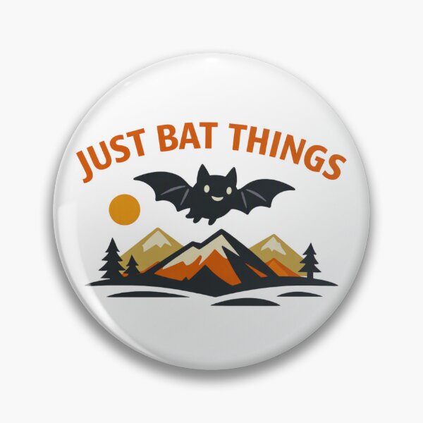Item preview, Just Bat Things Halloween Mountain Flight designed and sold by GabeMountainArt.