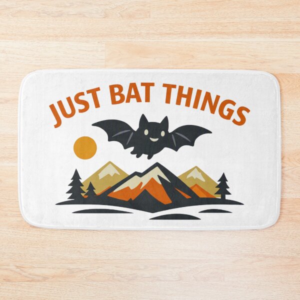 Item preview, Just Bat Things Halloween Mountain Flight designed and sold by GabeMountainArt.
