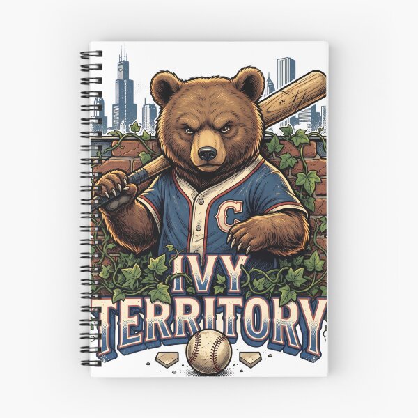 Item preview, Ivy Territory Chicago Baseball Bear Mascot Vintage Art designed and sold by Pandora´s Box.