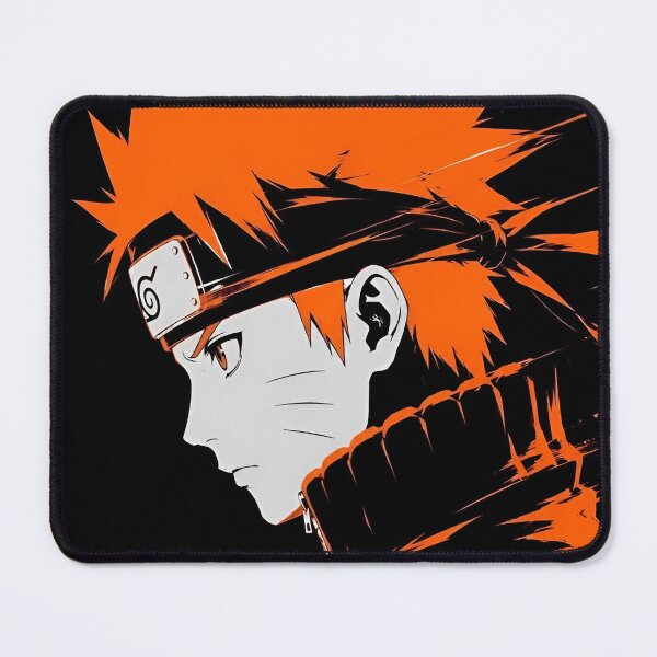 Item preview, Orange Ninja Warrior – Bold Minimal Anime Aesthetic designed and sold by Dyan4.