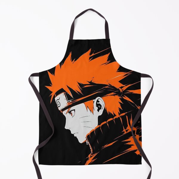 Item preview, Orange Ninja Warrior – Bold Minimal Anime Aesthetic designed and sold by Dyan4.