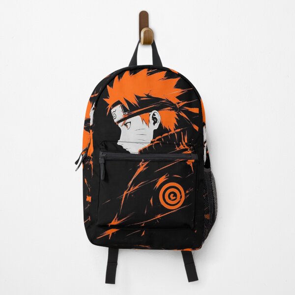 Item preview, Orange Ninja Warrior – Bold Minimal Anime Aesthetic designed and sold by Dyan4.