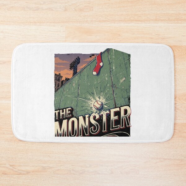 Item preview, The Green Monster Boston Baseball Wall Impact Vintage Art designed and sold by Pandora´s Box.